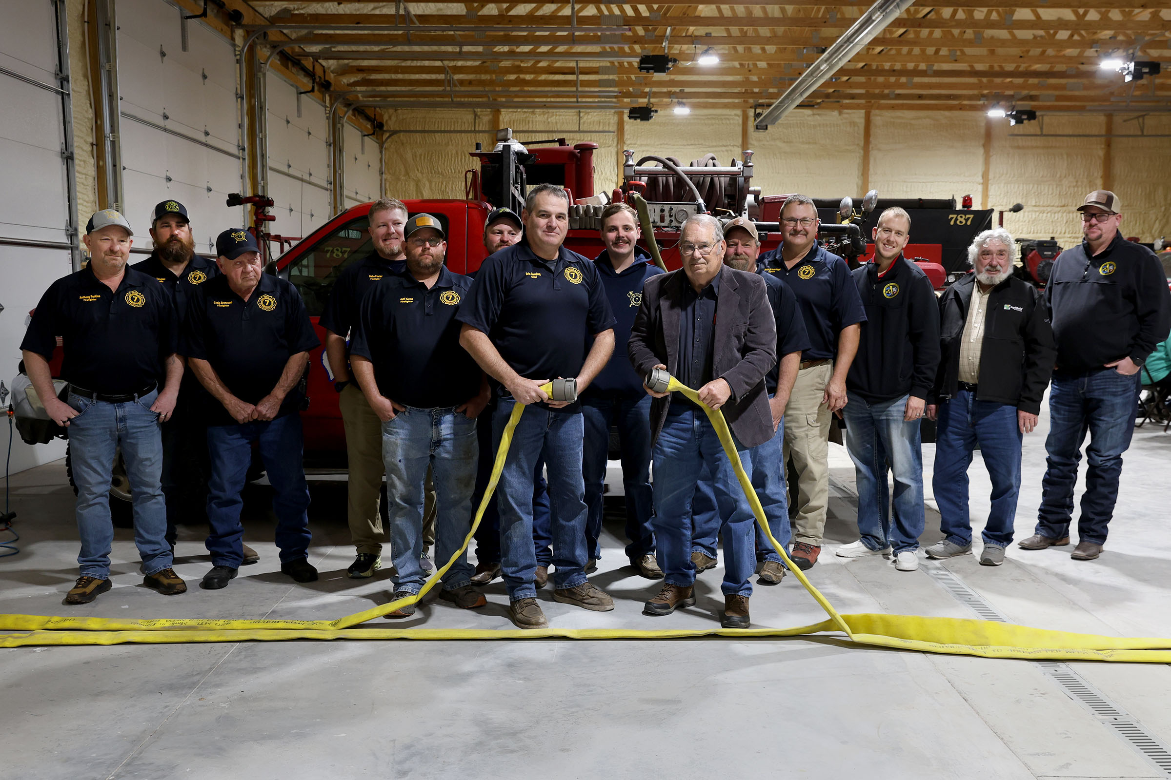 Reno County Fire District #7 Dedicates New Turon Fire Station with Uncoupling Ceremony - News Image